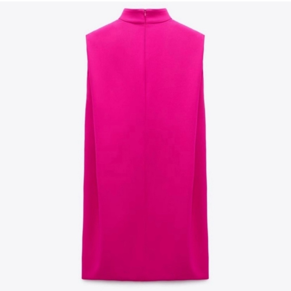 ✨ Hot Pink Zara Mini Dress ✨ - Picture 2 of 4
